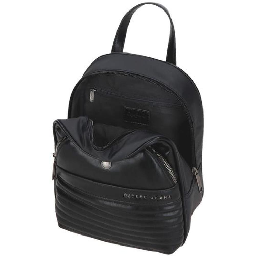 Modni ranac 27cm Pepe Jeans Biker black 71520 - pogled 4