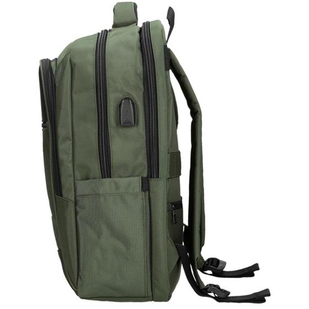 Ranac 44cm sa pregradama za laptop i tablet Pepe Jeans Bromley green 70625 - pogled 4