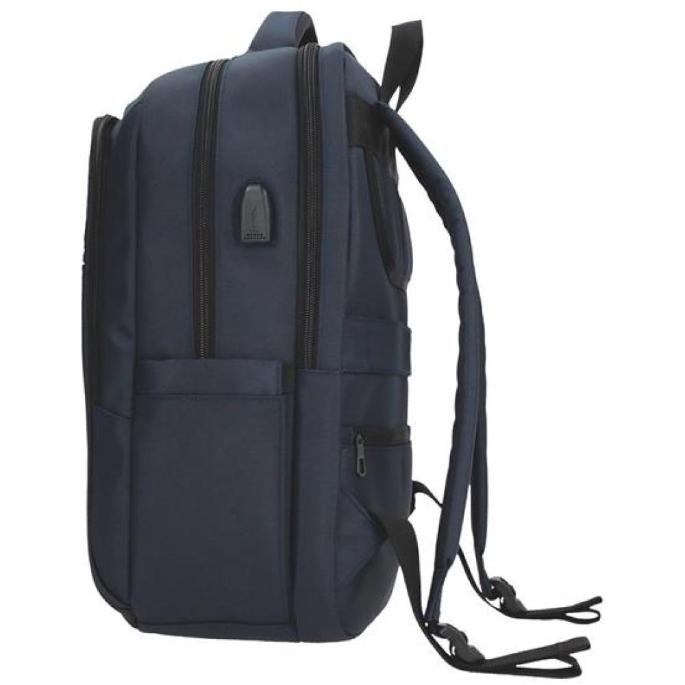 Ranac 44cm sa pregradama za laptop i tablet Pepe Jeans Bromley navy 70625 - pogled 4