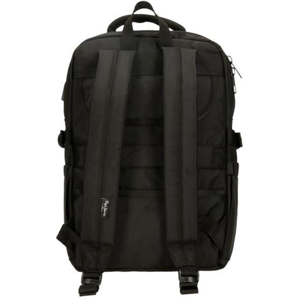 Ranac 40cm sa pregradama za laptop i tablet PJL Bromley black 70624 - pogled 4