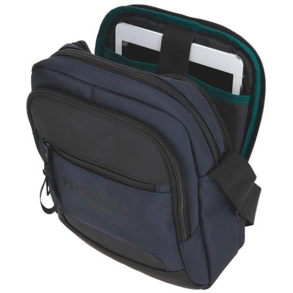 Muška torbica 27cm sa pregradom za tablet Pepe Jeans Bromley navy 70657 - pogled 4