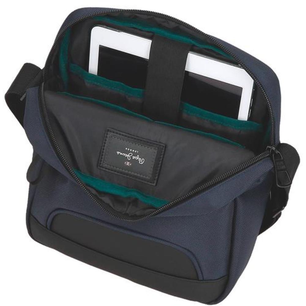 Muška torbica 27cm sa pregradom za tablet Pepe Jeans Bromley navy 70656 - pogled 4