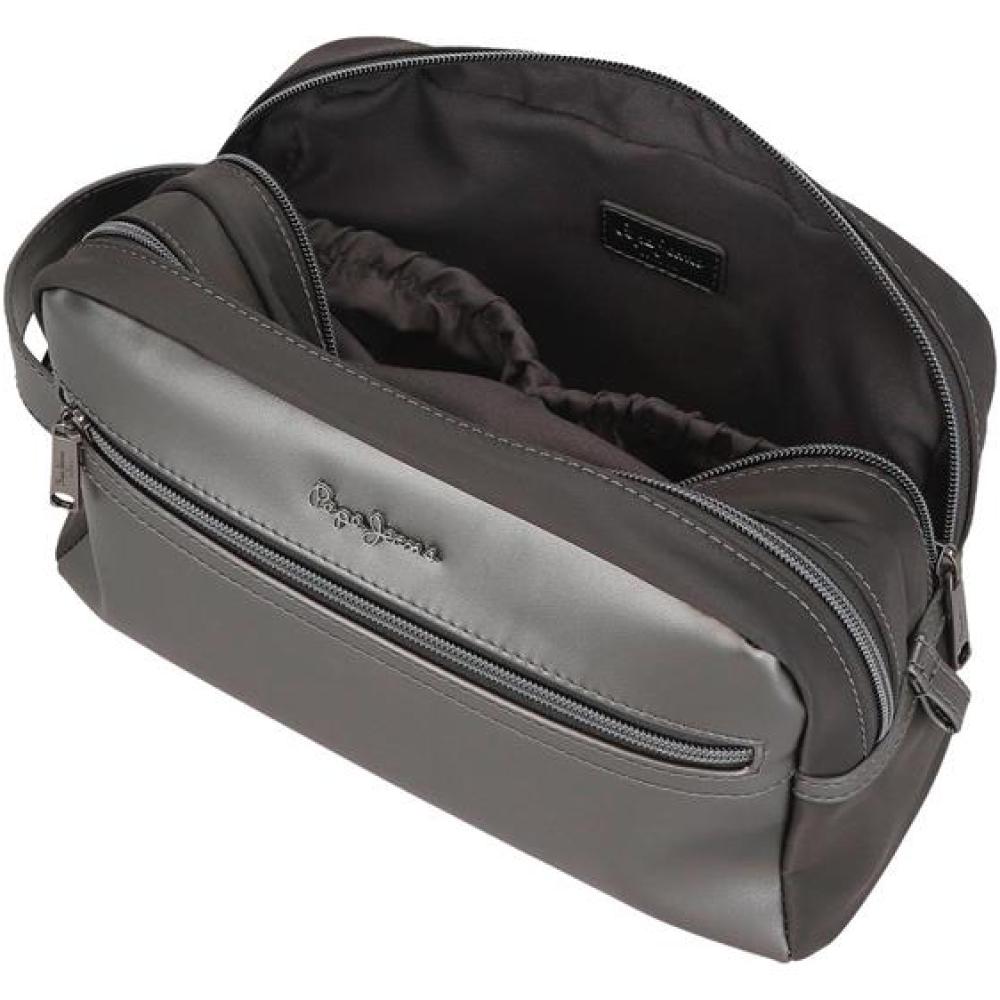 Putni neseser sa dve pregrade PJL Ruby grey 70844 - pogled 4