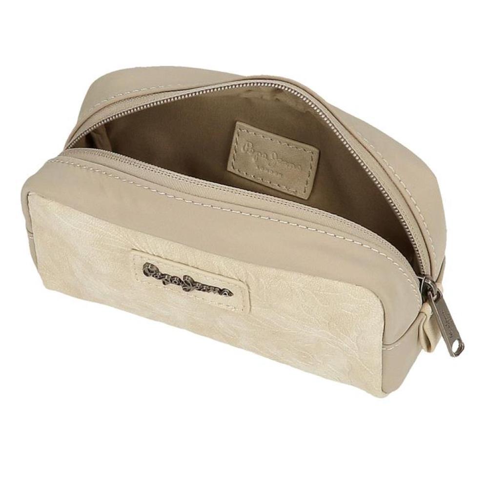 Ženski neseser 20cm Pepe Jeans Jana beige 71446 - pogled 4