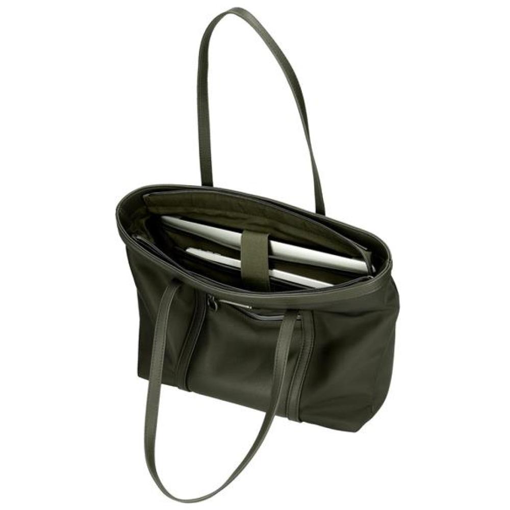 Ženska torba sa pregradom za laptop i tablet PJL Christine green 70975 - pogled 4