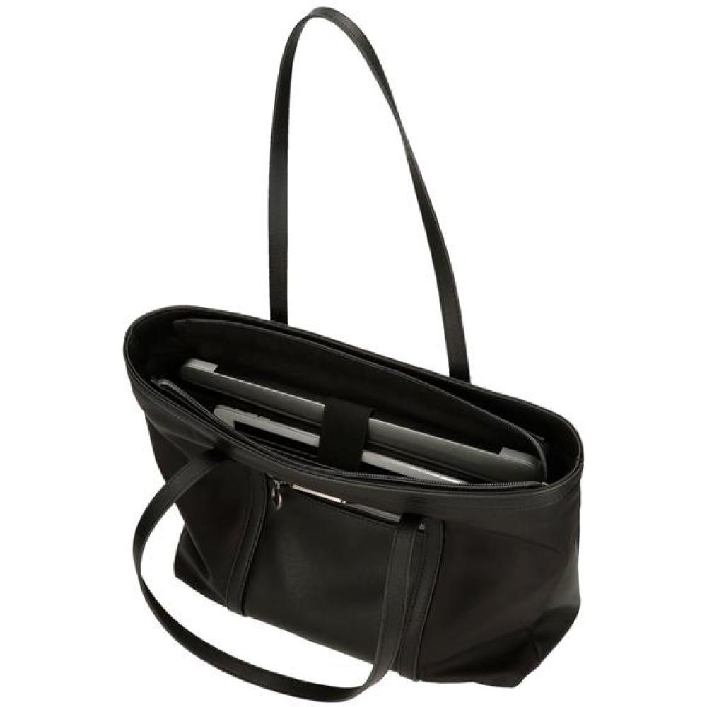 Ženska torba sa pregradom za laptop i tablet PJL Christine black 70975 - pogled 4