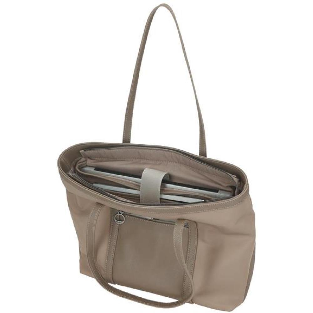Ženska torba sa pregradom za laptop i tablet PJL Christine beige 70975 - pogled 4