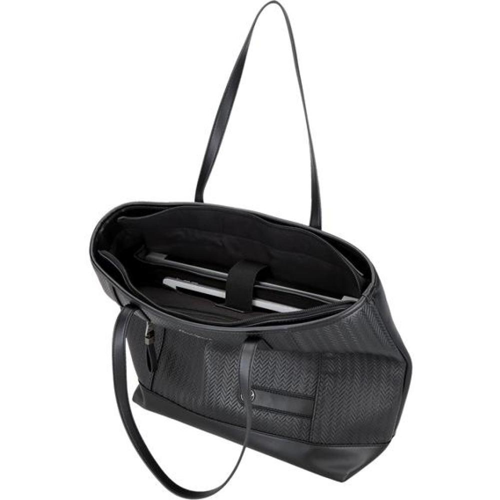 Ženska torba sa pregradom za laptop i tablet PJL Sprig black 79175 - pogled 4