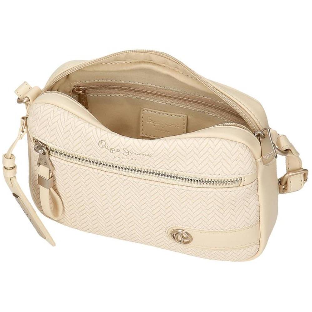 Ženska tašna 21cm Pepe Jeans Sprig beige 79155 - pogled 4