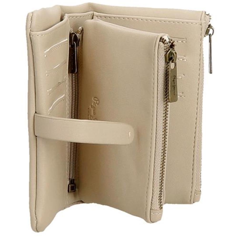 Ženski novčanik na preklop 14cm Pepe Jeans Morgan beige 79283 - pogled 4
