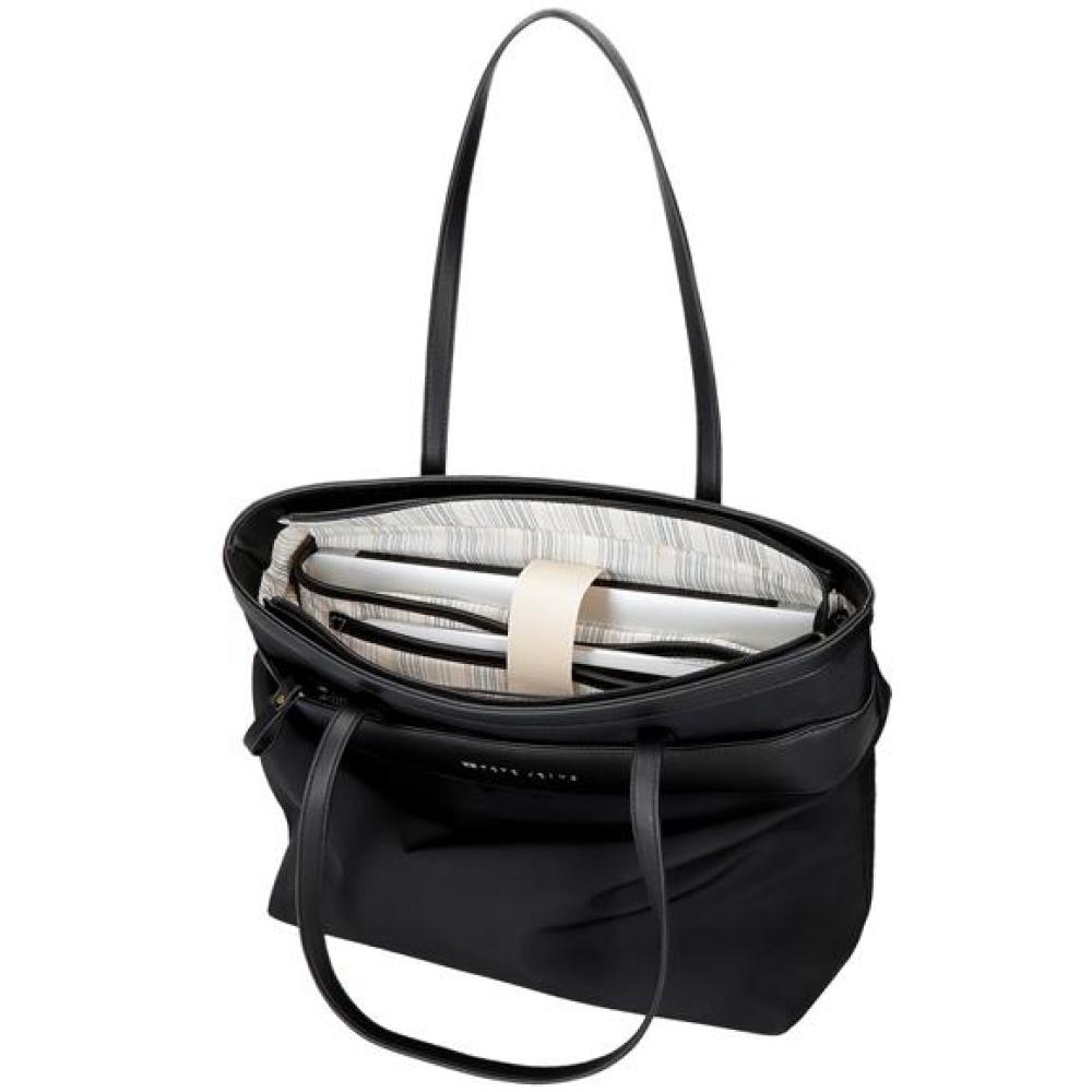 Ženska torba na rame sa pregradom za laptop Pepe Jeans Morgan black 79275 - pogled 4