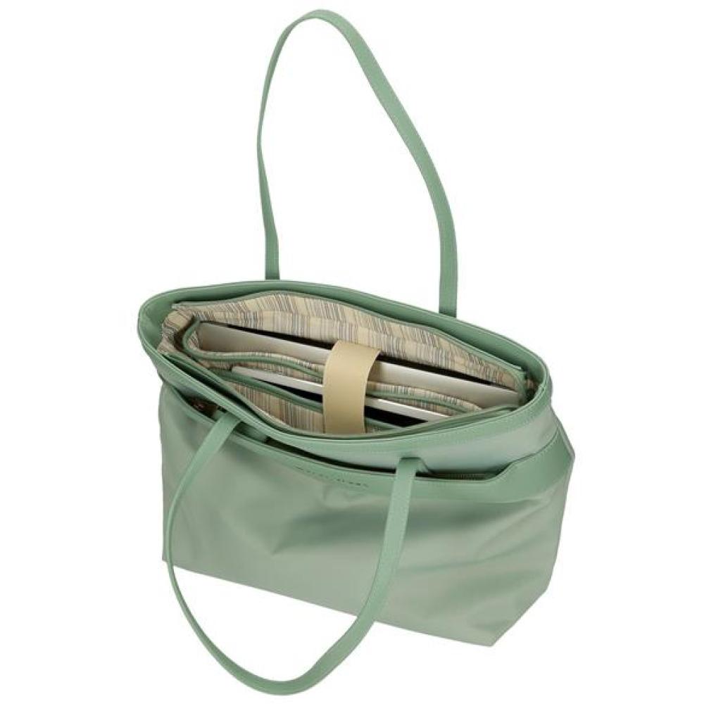 Ženska torba na rame sa pregradom za laptop Pepe Jeans Morgan mint 79275 - pogled 4