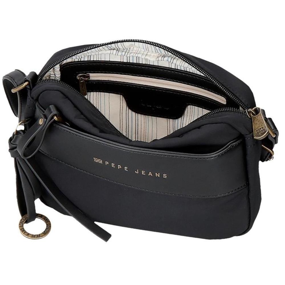 Torbica 21cm na rame Pepe Jeans Morgan black 79255 - pogled 4