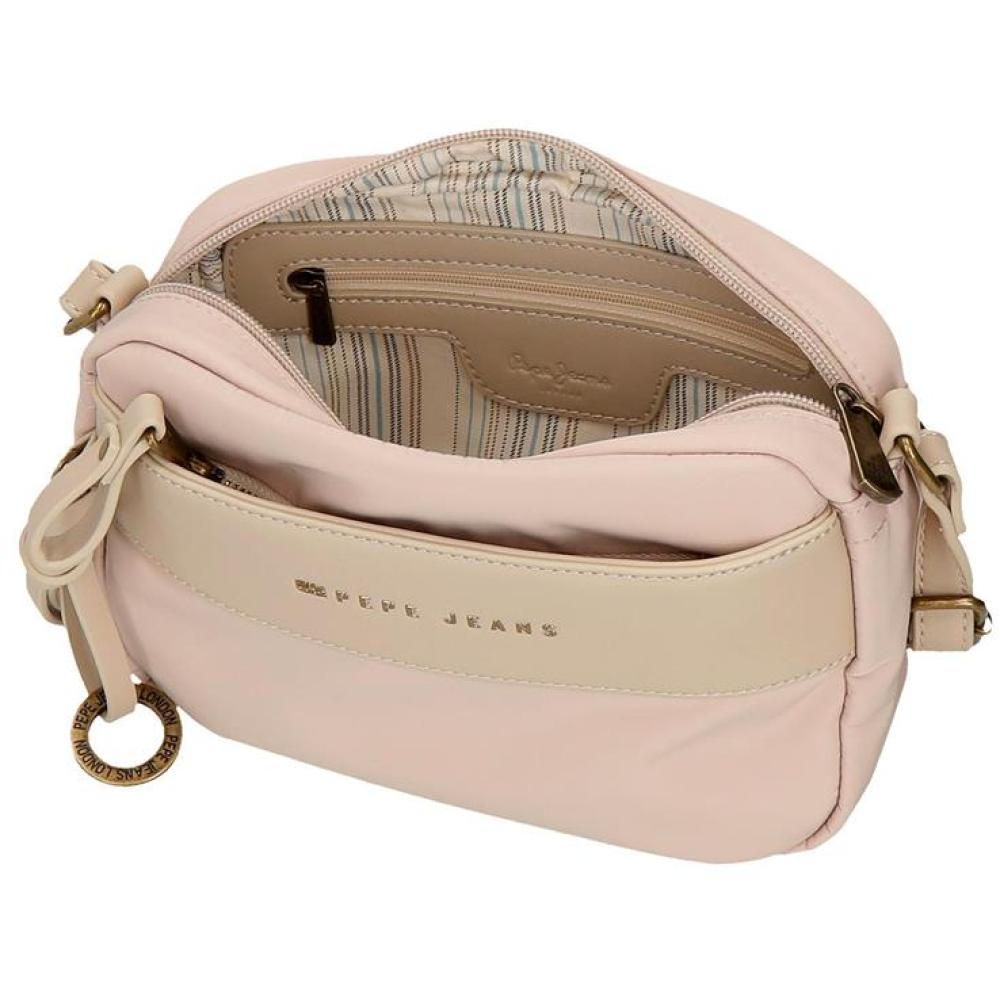 Torbica 21cm na rame Pepe Jeans Morgan beige 79255 - pogled 4
