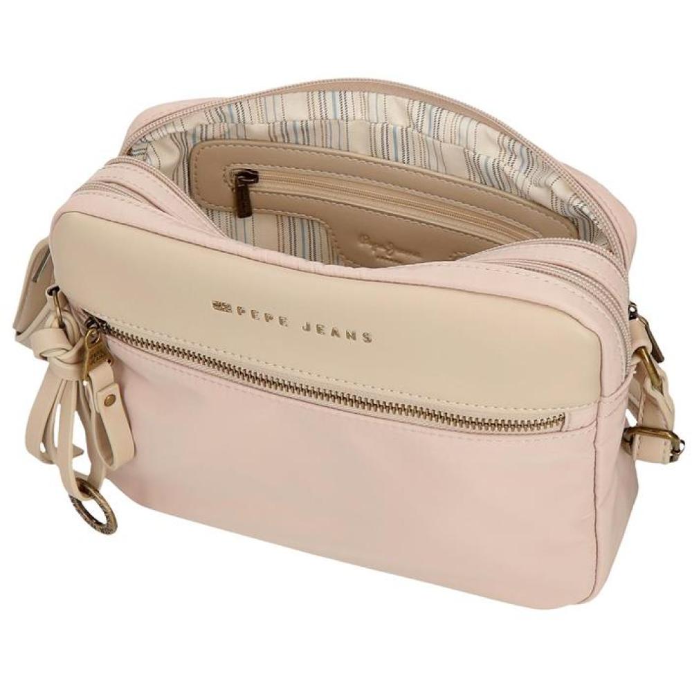 Ženska tašna 24cm na rame Pepe Jeans Morgan beige 79254 - pogled 4