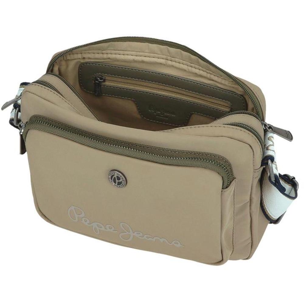 Ženska torba 24cm na rame Corin green Pepe Jeans 79554 - pogled 4