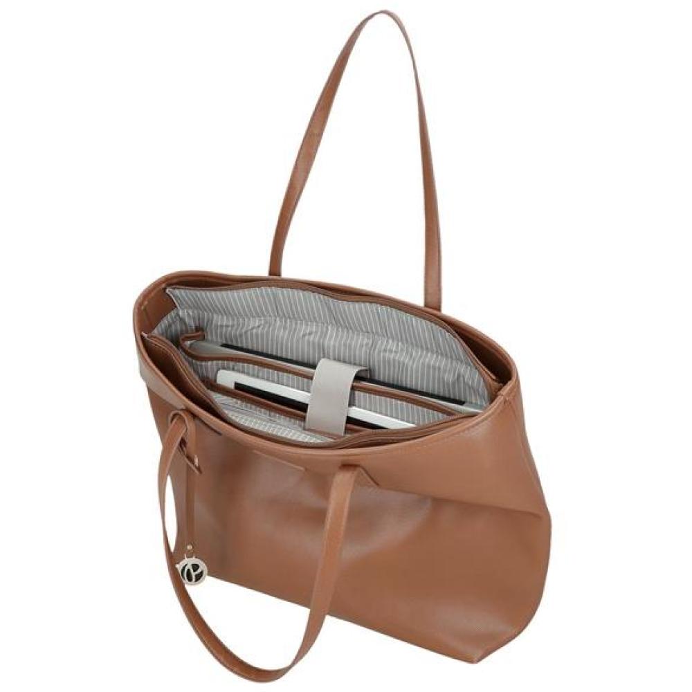 Ženska tašna sa pregradom za laptop Pepe Jeans Elia brown 79475 - pogled 4