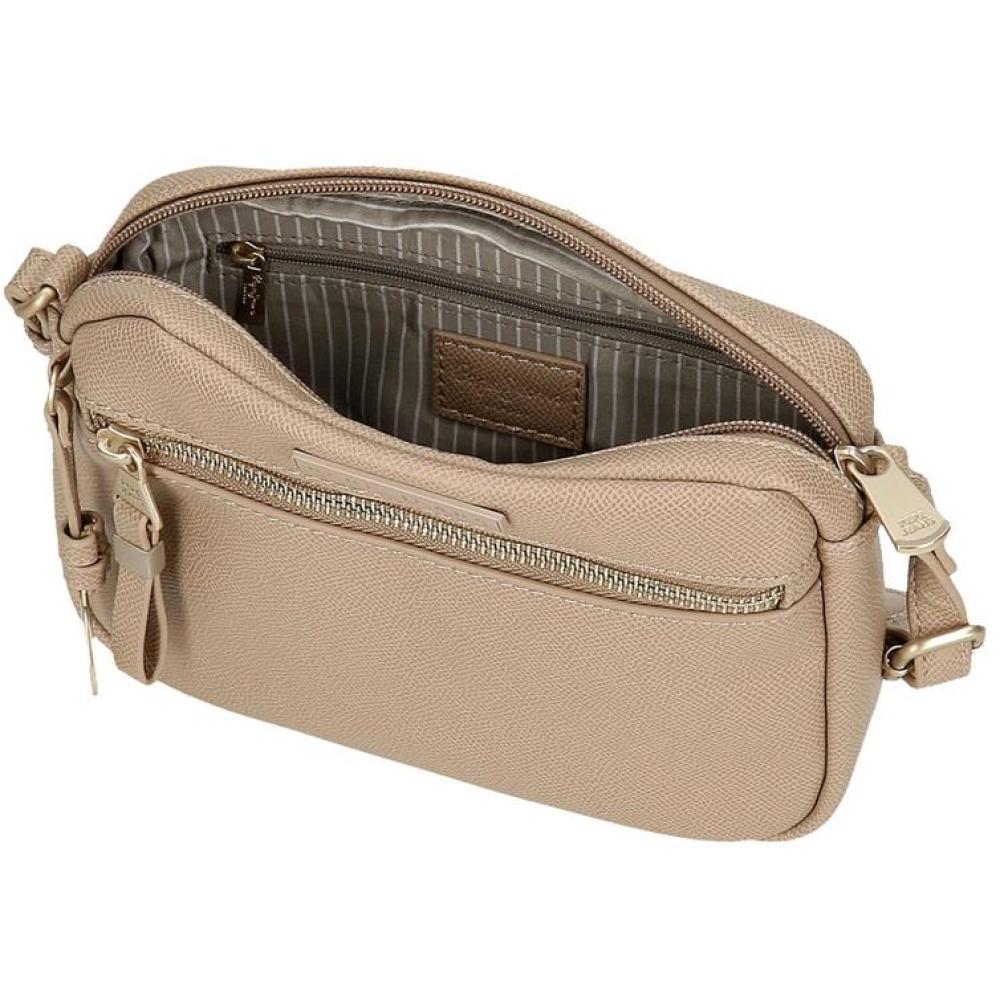 Torbica od eko kože na rame Pepe Jeans Elia beige 79455 - pogled 4