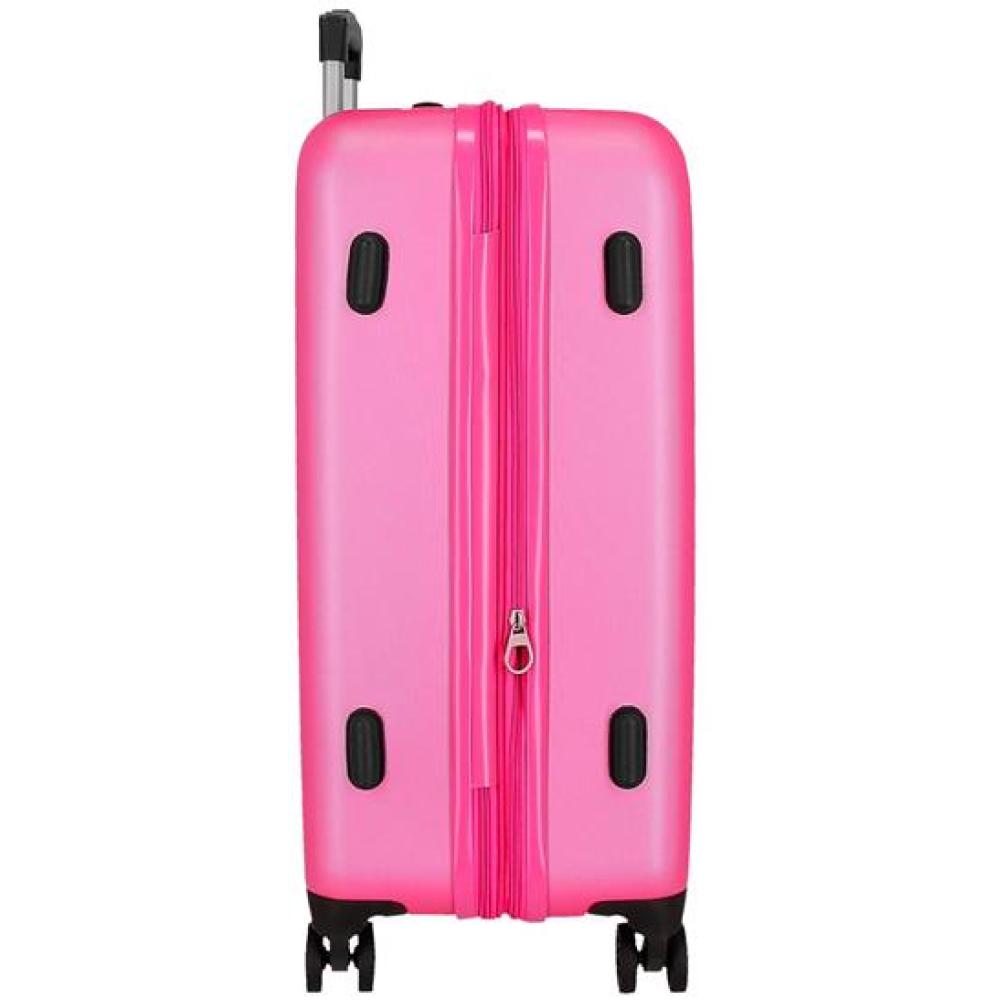 Putni kofer srednje veličine 68cm Roll Road Camboya pink 50692 - pogled 4