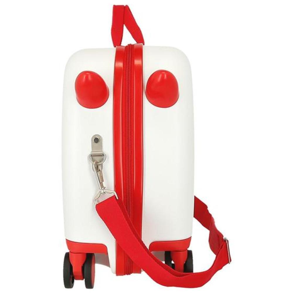 Dečiji kofer 50cm za put i vožnju Spiderman Authentic white 42598 - pogled 4