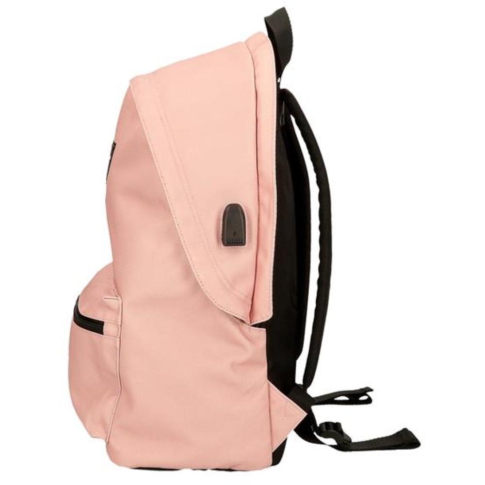 Ranac 44cm za školu ili fakultet Pepe Jeans Aris powder pink 63224 - pogled 4