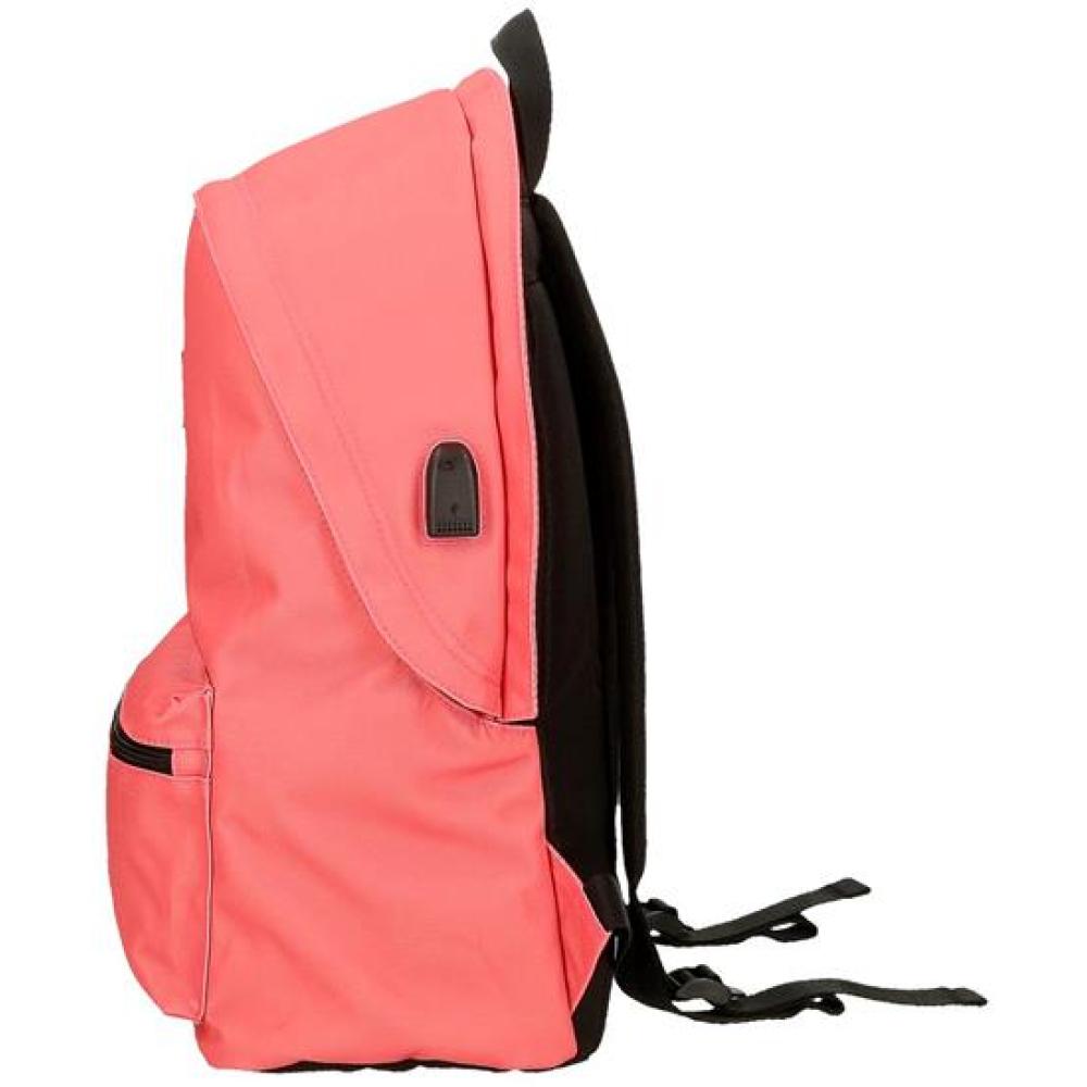 Ranac 44cm za školu ili fakultet Pepe Jeans Aris coral 63224 - pogled 4