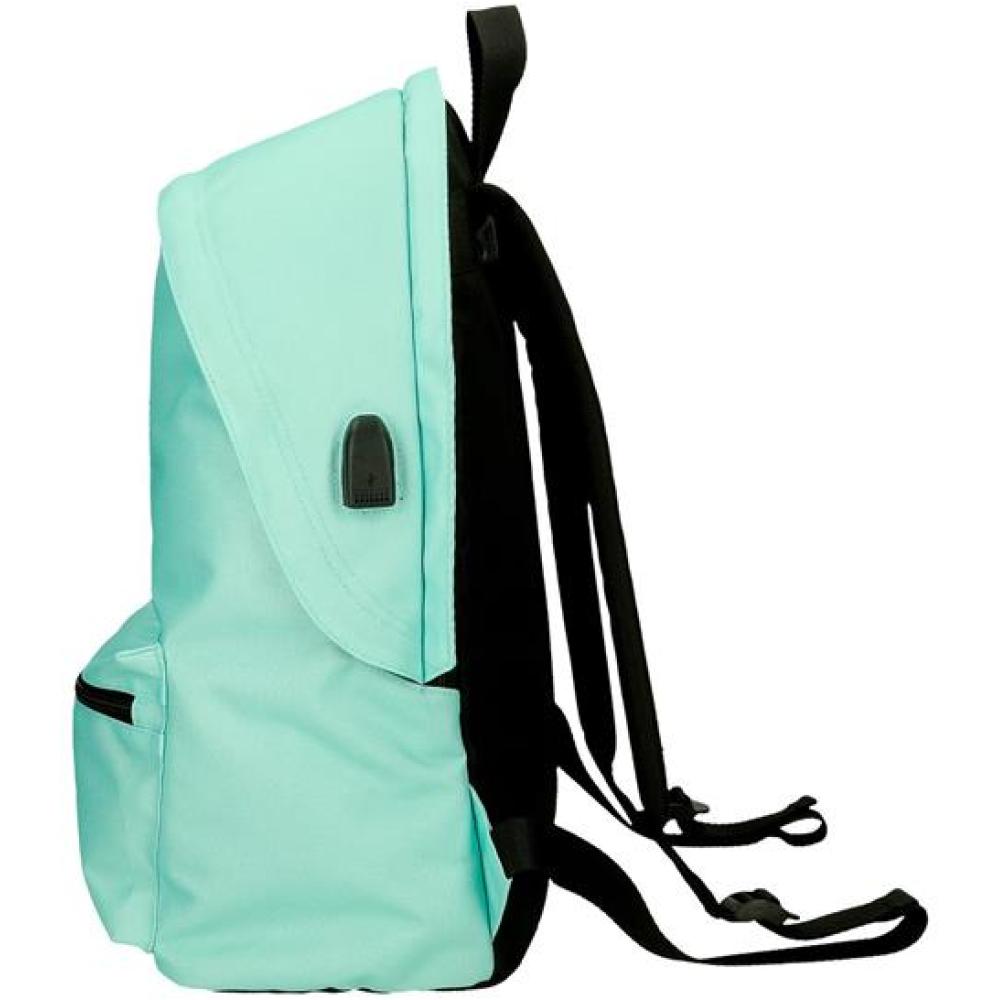 Ranac 44cm za školu ili fakultet Pepe Jeans Aris turquoise 63224 - pogled 4