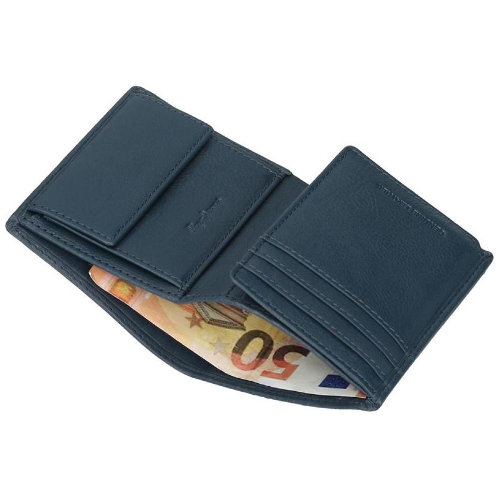 Kožni novčanik za muškarce PJL Chief blue 73911 - pogled 4