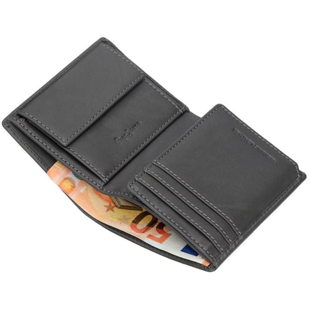 Kožni novčanik za muškarce PJL Chief grey 73911 - pogled 4