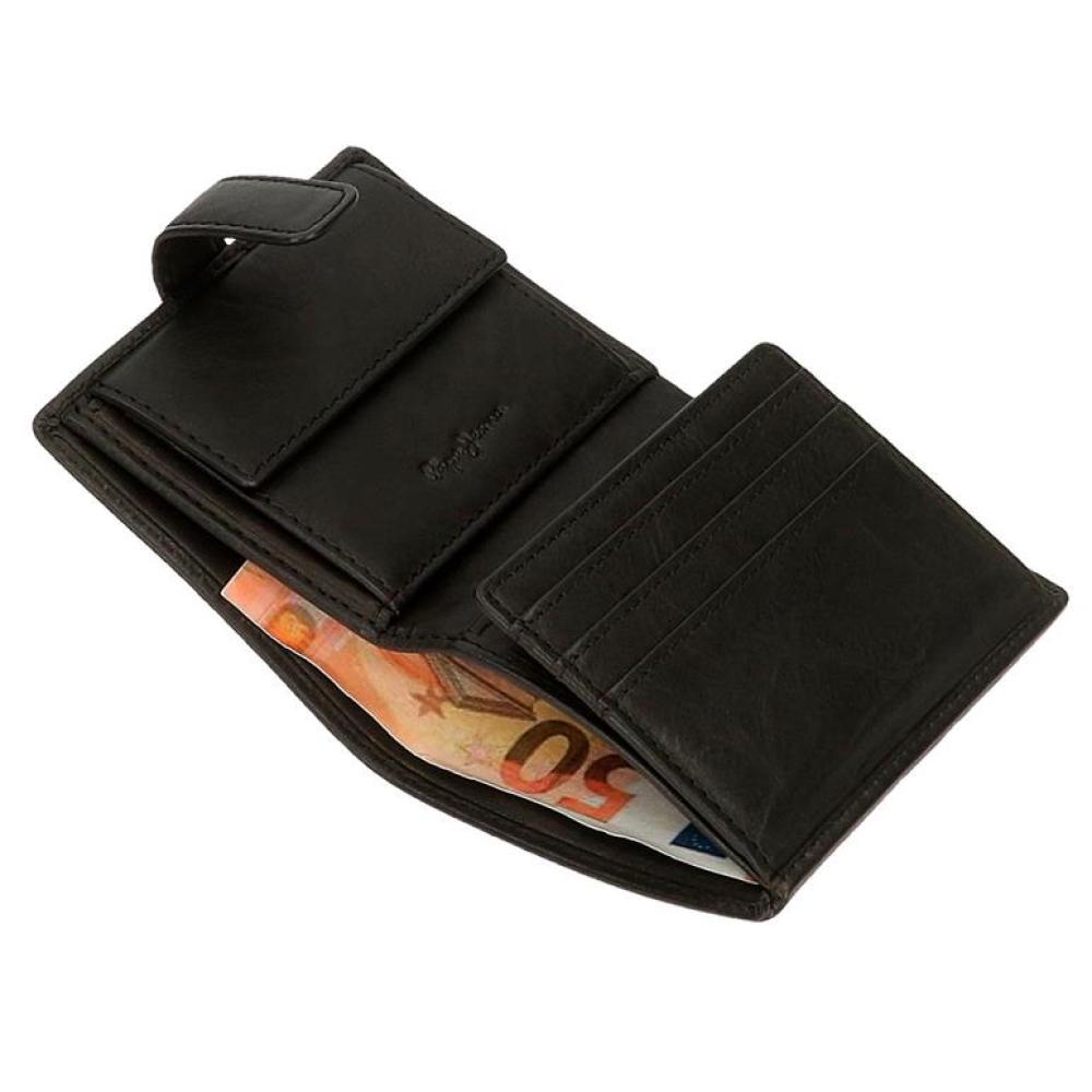 Novčanik od prirodne kože Pepe Jeans Badge black 73712 - pogled 4