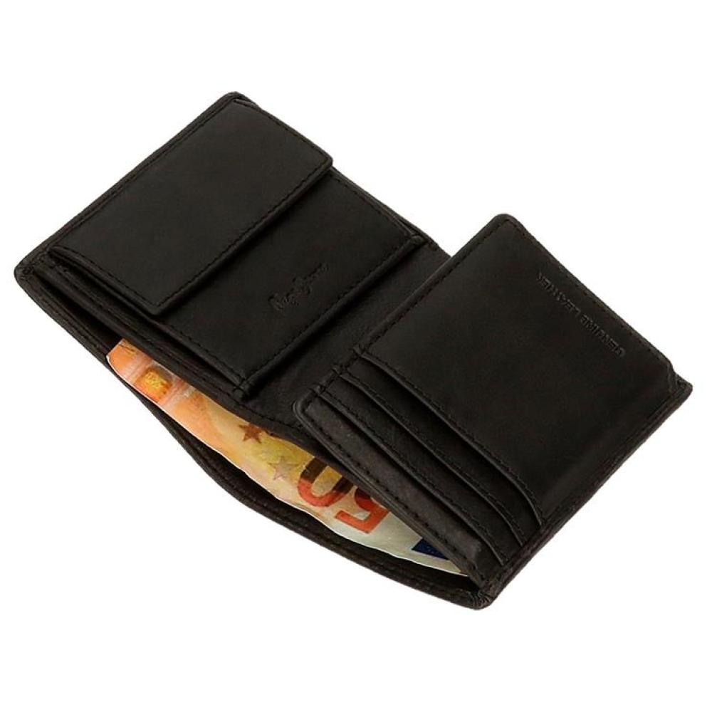 Novčanik od prirodne kože Pepe Jeans Badge crna 73711 - pogled 4