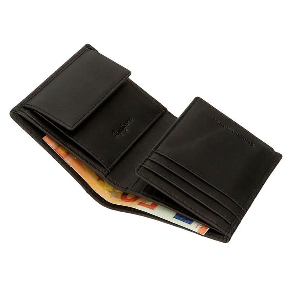 Muški kožni novčanik 10cm Pepe Jeans Checkbox black 78811 - pogled 4