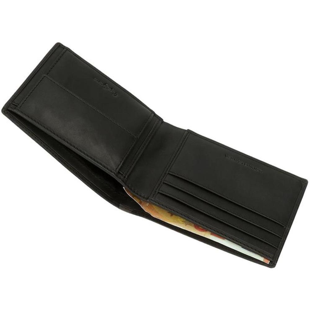 Muški kožni novčanik 12cm PJL Marshal black 78742 - pogled 4