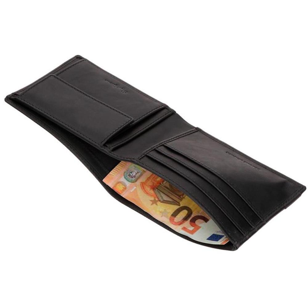 Kožni novčanik 12cm na preklop Pepe Jeans Topper black 78542 - pogled 4