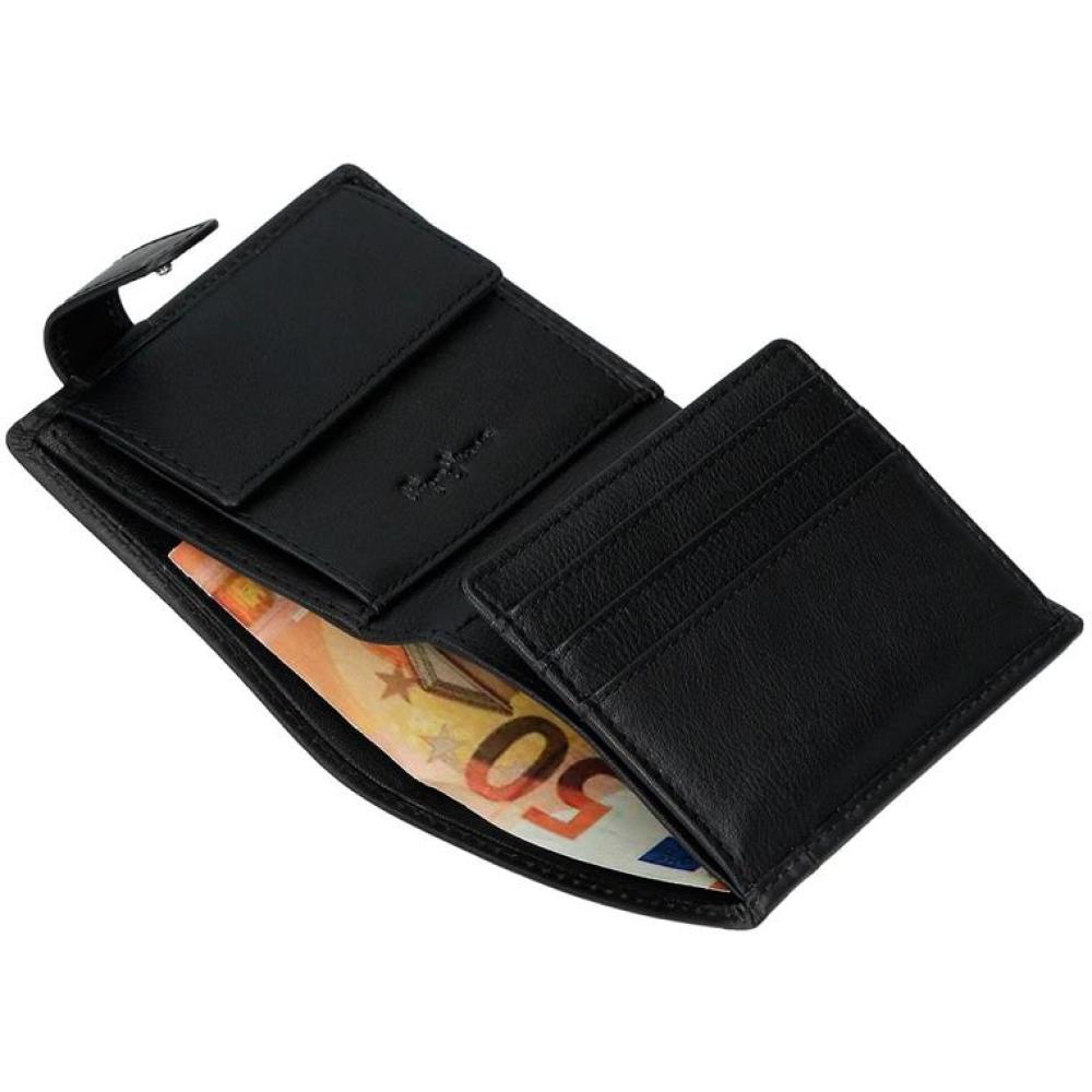 Muški novčanik od prirodne kože PJL Staple black 78412 - pogled 4