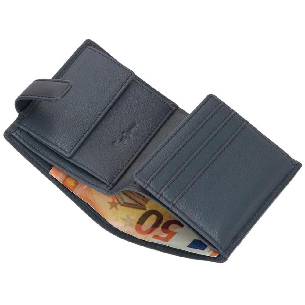 Muški novčanik od prirodne kože PJL Staple navy 78412 - pogled 4