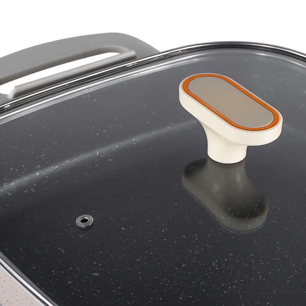 Električni tiganj sa poklopcem 1200W RAF R.5400 - pogled 4