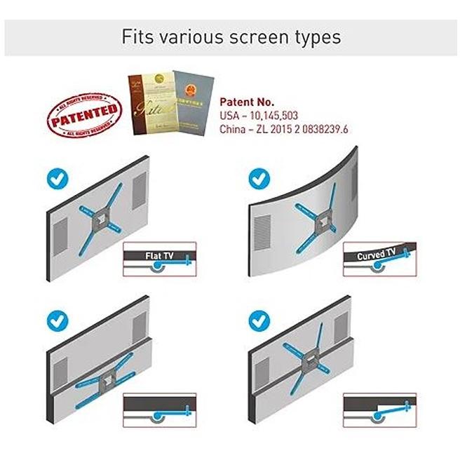 BARKAN FS310T LCD TV podni nosač od 13 do 65 inča - pogled 4