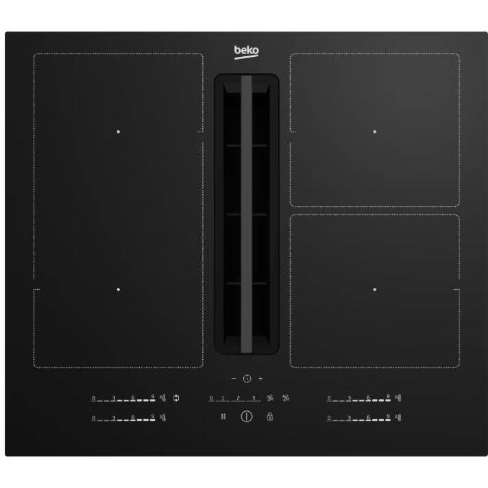 BEKO HIXI 64700 UF indukciona ugradna ploča sa ugrađenim aspiratorom - pogled 4