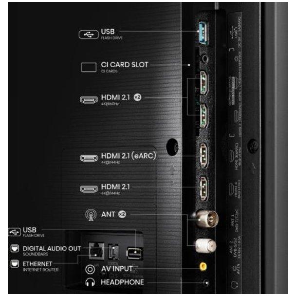 HISENSE 100 inča 100E7NQ QLED 4K UHD Smart TV - pogled 4