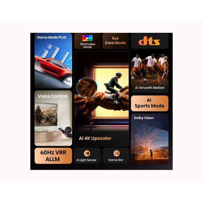 HISENSE 43 inča 43A6Q 4K UHD Smart TV - pogled 4