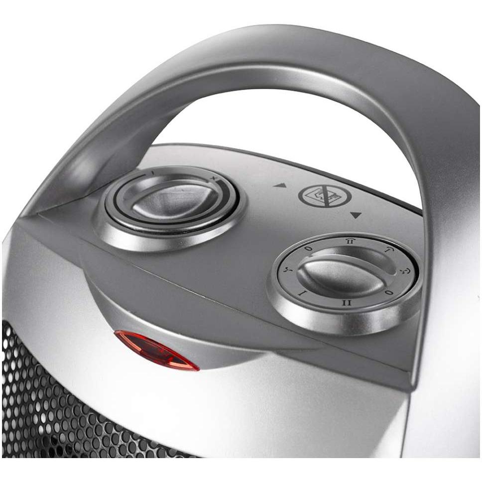 Raf R.1602 KeramiČka RotirajuĆa Grejalica Siva 1500w - pogled 4