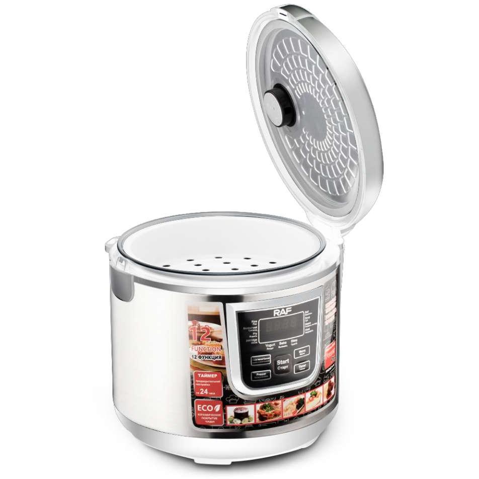 Raf R.166w Multicooker Bela/inox 900w 6l - pogled 4