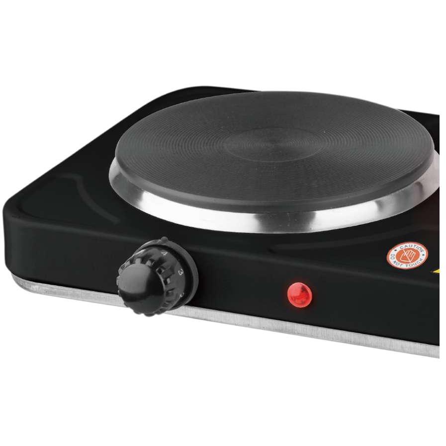 Raf R.8020ab ElektriČni ReŠo Sa Dve Ringle Crni 2 X 1000w - pogled 4