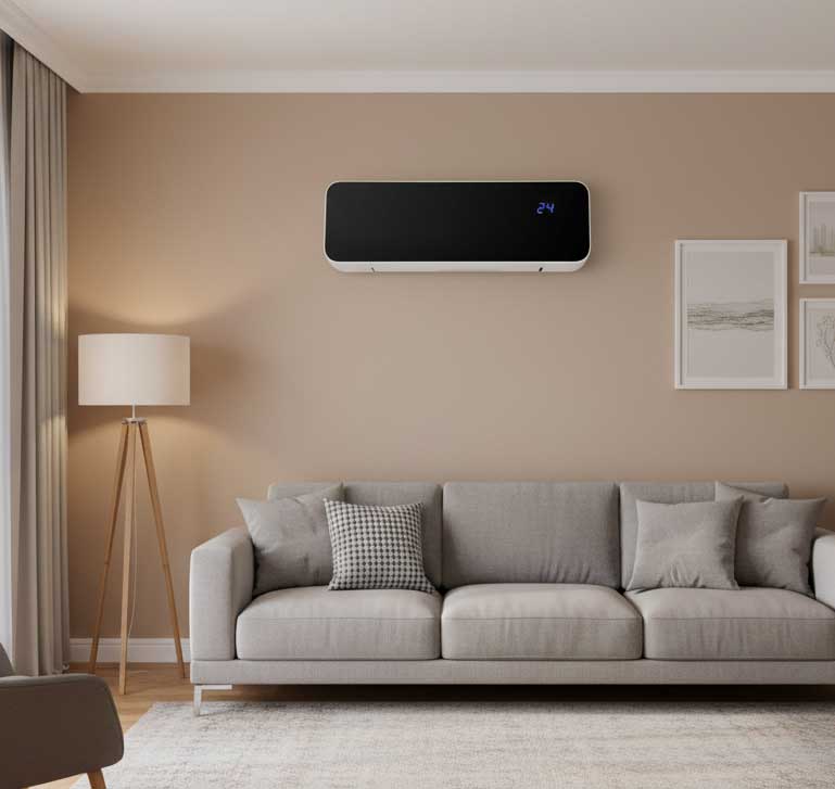 Zidna PTC grejalica sa daljinskim upravljačem 2kW Prosto FKF2021GL - pogled 4