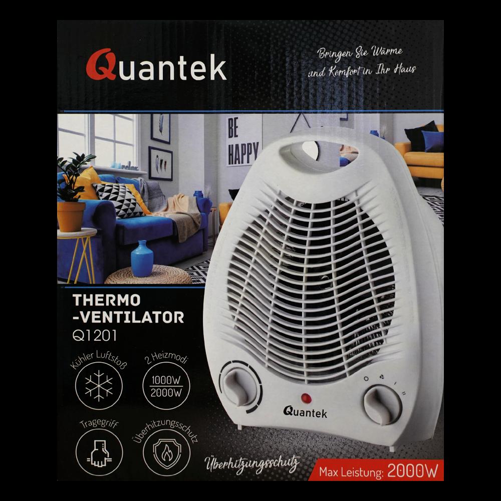 Mala grejalica sa ventilatorom 2kW Quantek Q1201 - pogled 4