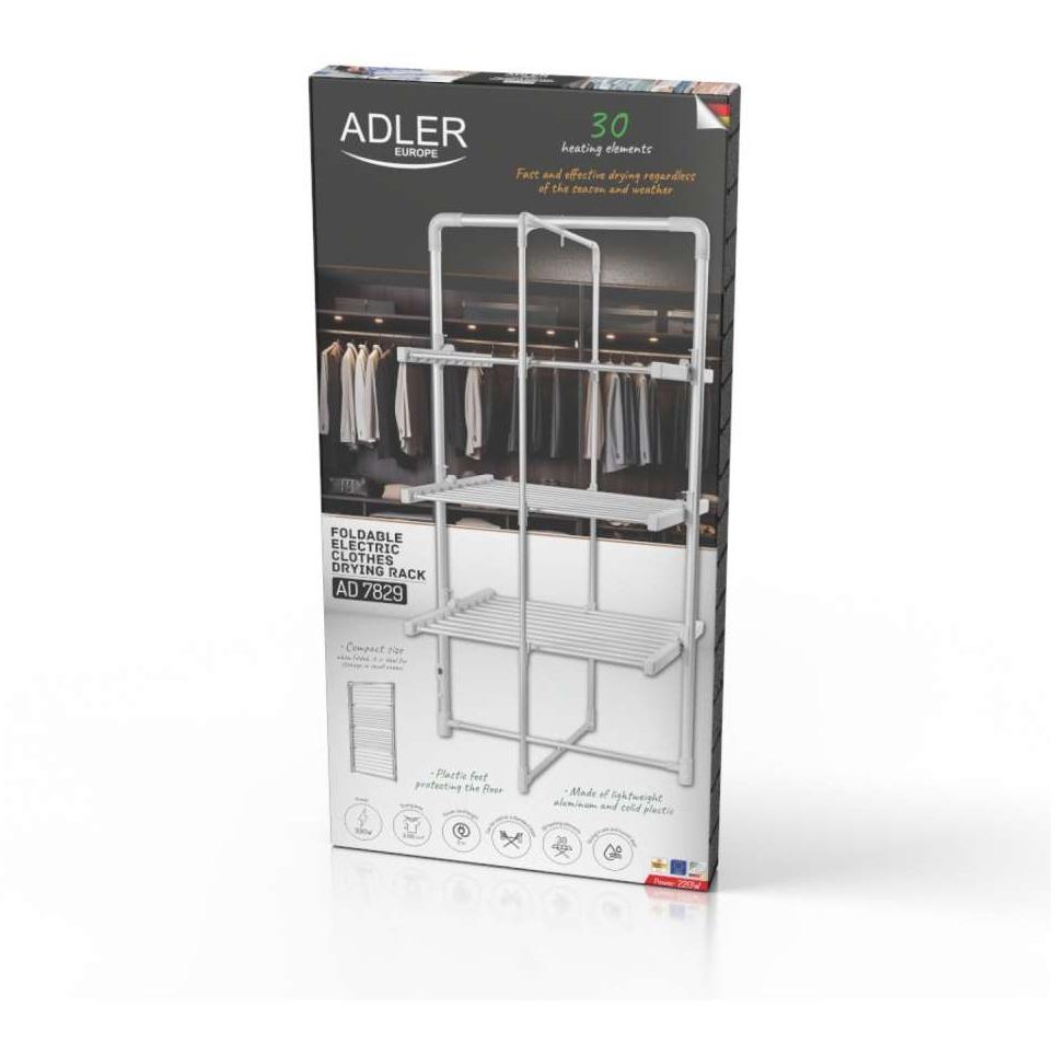 Električna vertikalna sušilica za veš Adler AD7829 - pogled 4