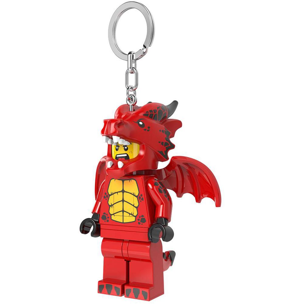 LEGO Lego Minifigure Privezak Za Ključeve Sa Svetlom: Tip U Odelu Zmaja - pogled 4