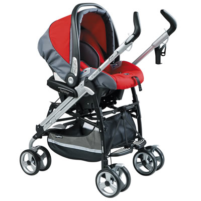Peg Perego trio kolica Pliko P3 On Track Modular Paprica 0140.27 - pogled 4
