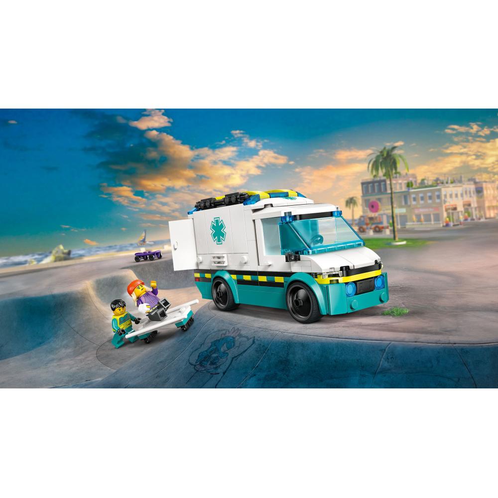 LEGO 60451 Vozilo Hitne Pomoći - pogled 4